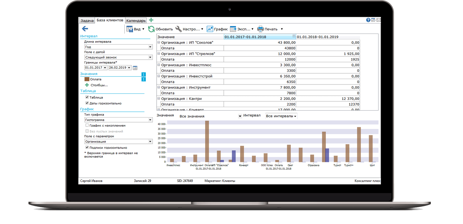 Система управления организацией. CRM «Простой бизнес»